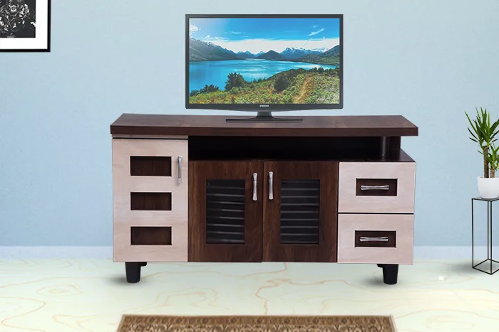 VIVDeal Jungle Light & Dark TV Unit